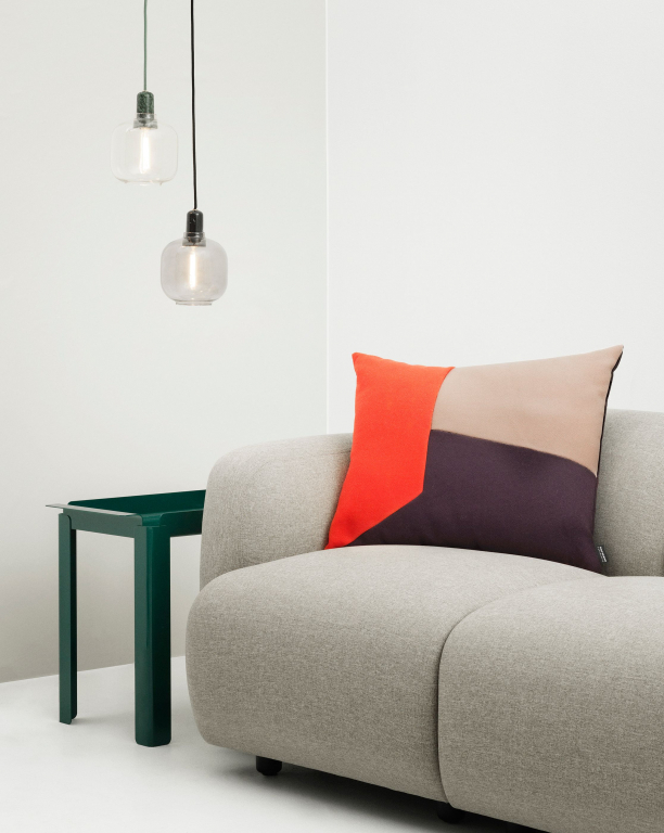 Normann Copenhagen Amp Lamp hanglamp large Ø11.2 goud/groen