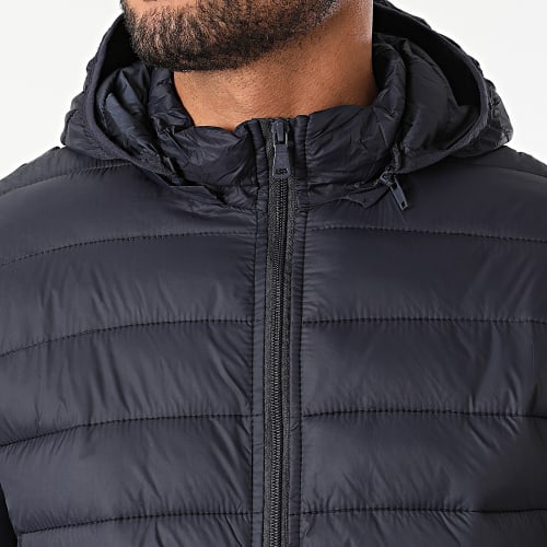 Doudoune Capuche 819 Bleu Marine