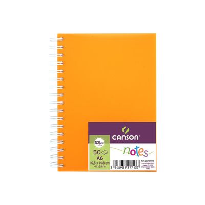 CANSON - Carnet de dessin A6 - 50 feuilles - 120g
