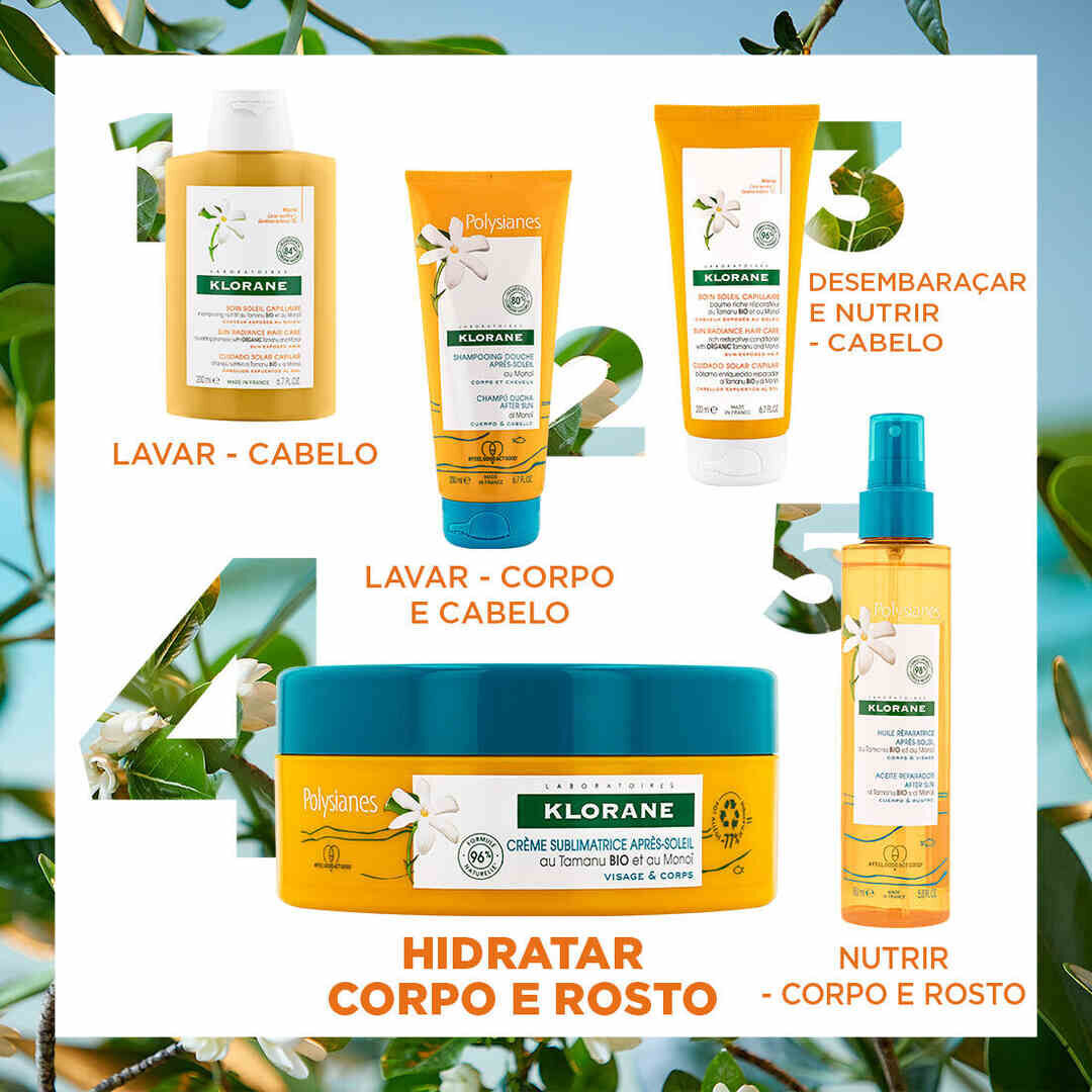 KLORANE  Creme Reparador Pós-Solar - 200ml