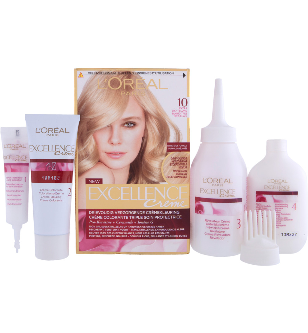 L’Oréal Excellence 10 Extra Lichtblond (1 set)