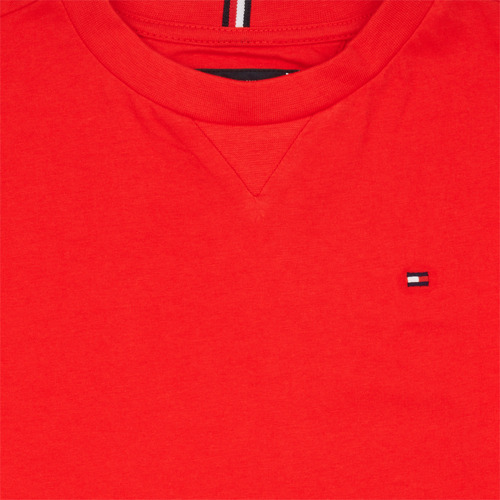Tommy Hilfiger - TOMMY HILFIGER LOGO TEE L/S - Orange