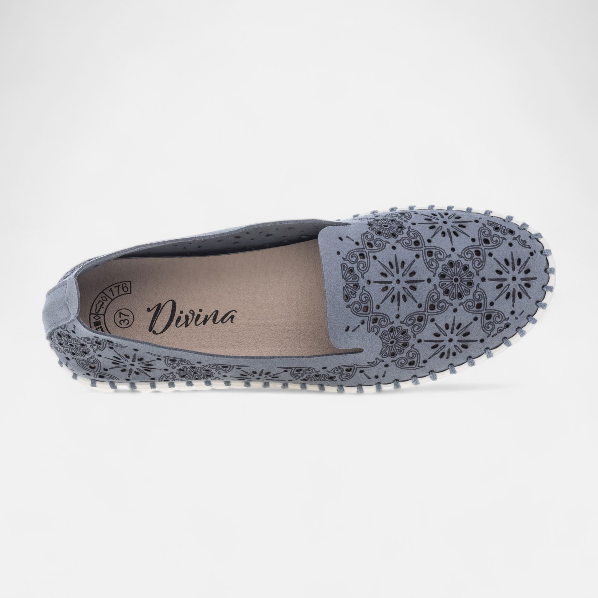 Mocassins Femme bleu