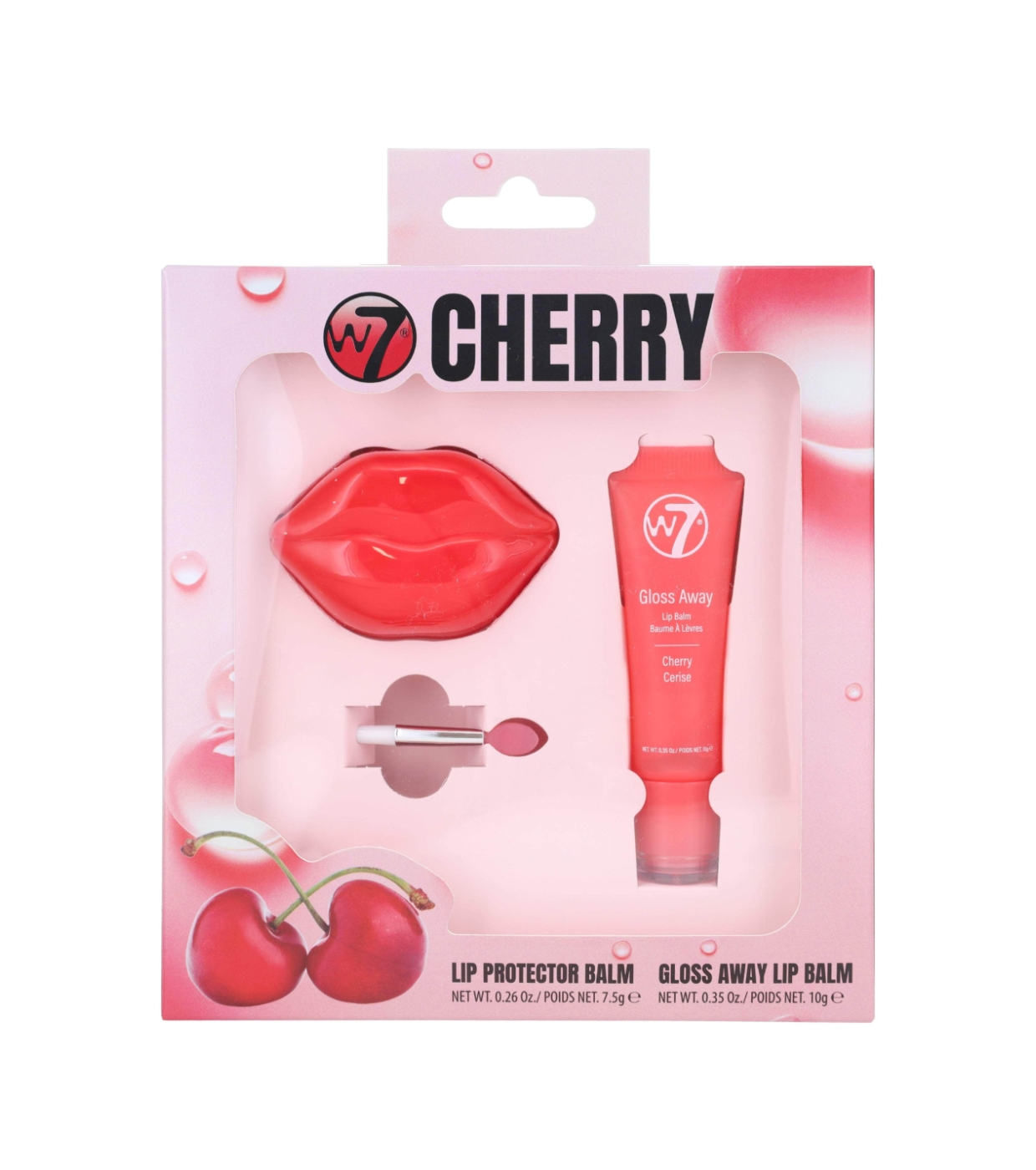W7 - Conjunto de cuidado labial - Cherry