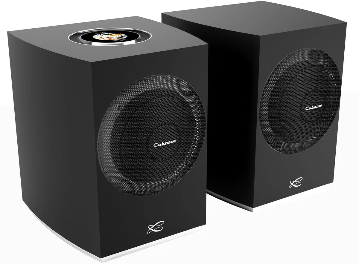 Cabasse Rialto Noir Satin Enceintes sans fil hi-fi