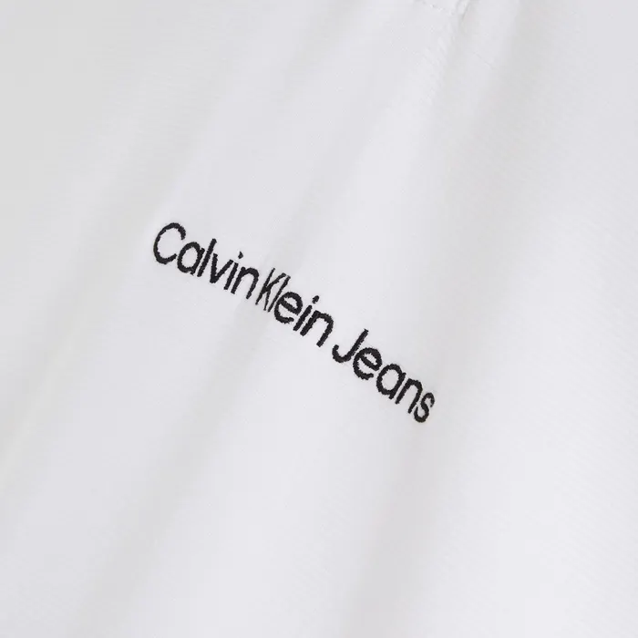 Calvin Klein Institutional Half Zip Ottoman LS Shirt Heren