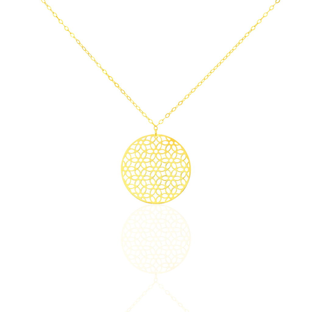 Collier Caterina Or Jaune