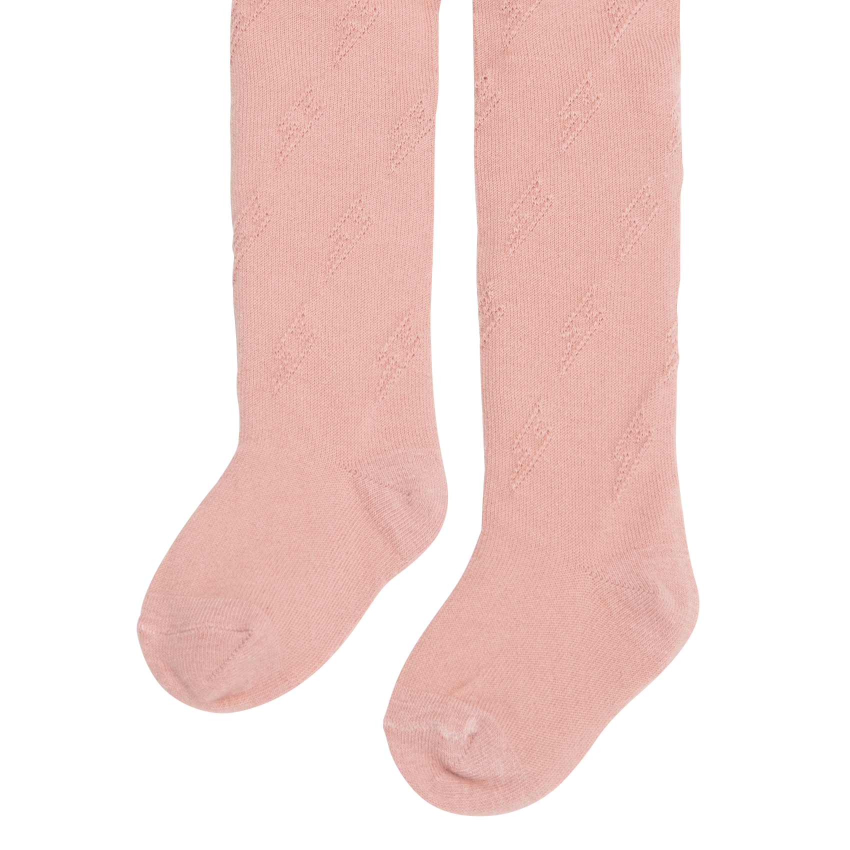 Lot de deux paires de collants en tricot | Rose