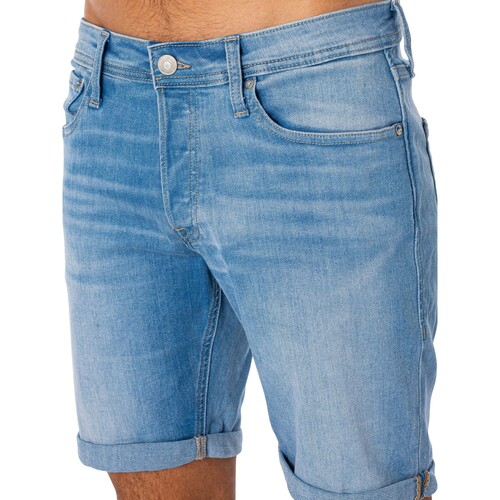 Jack & Jones - Shorts De Mezclilla Estándar Rick Original 624 Azul