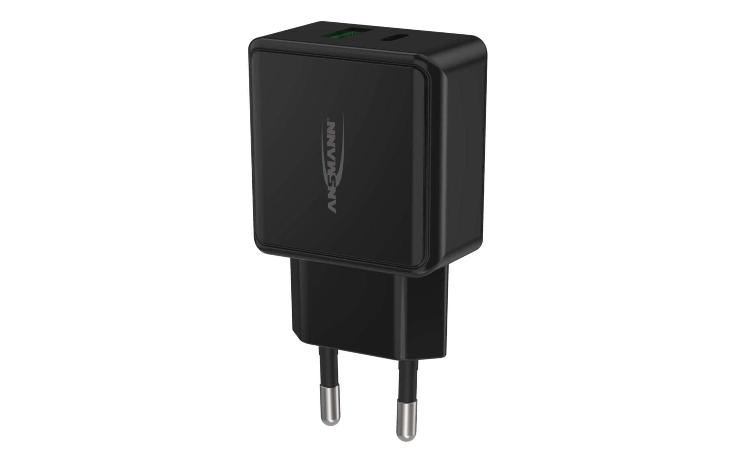 USB-Wandladegerät Home Charger HC218PD, 18 W, SchwarzLeistungsstarker Indoor USB-Ladeadapter