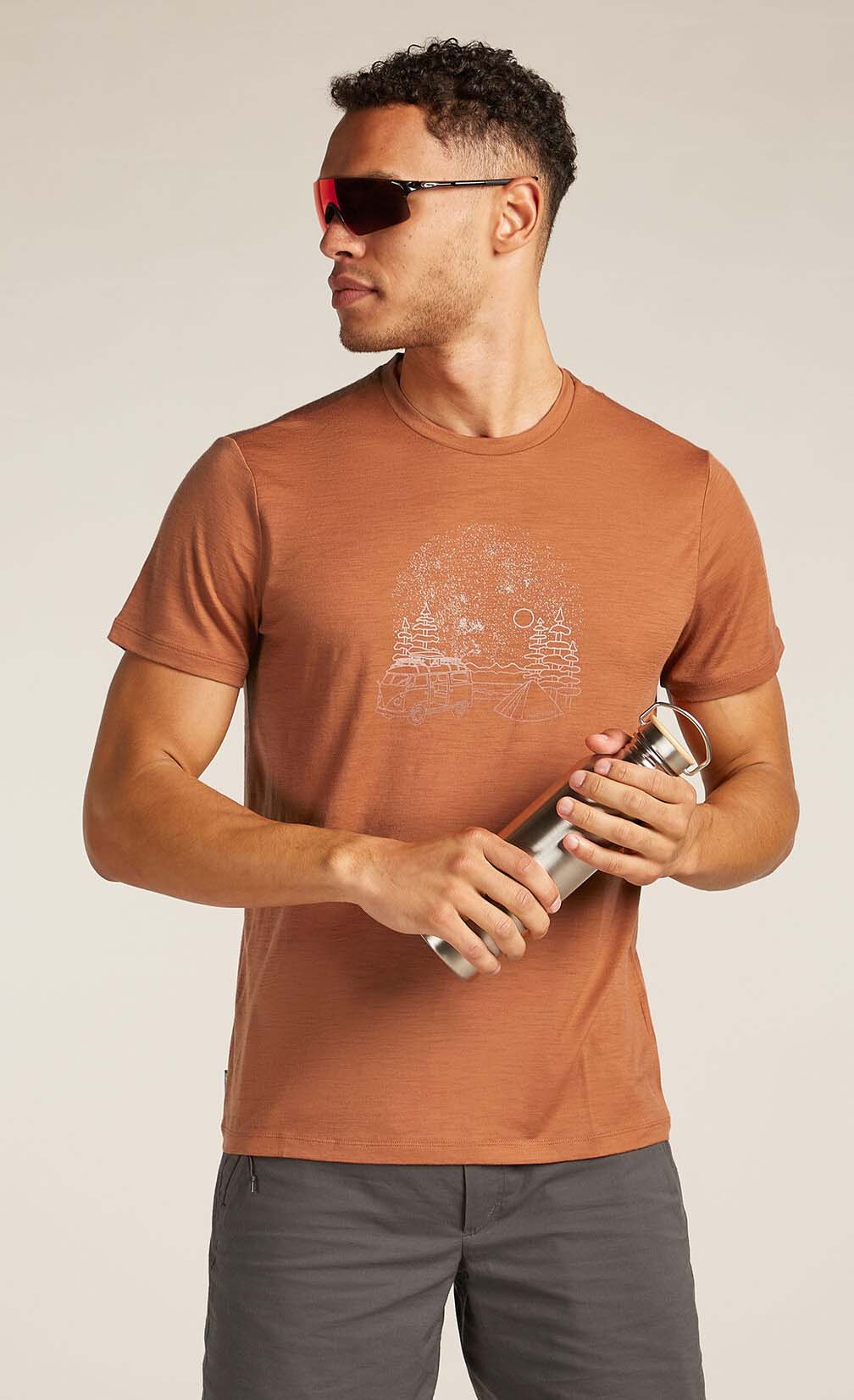 Merino 150 Tech Lite III SS Tee Van Camp Herre Dusty Clay