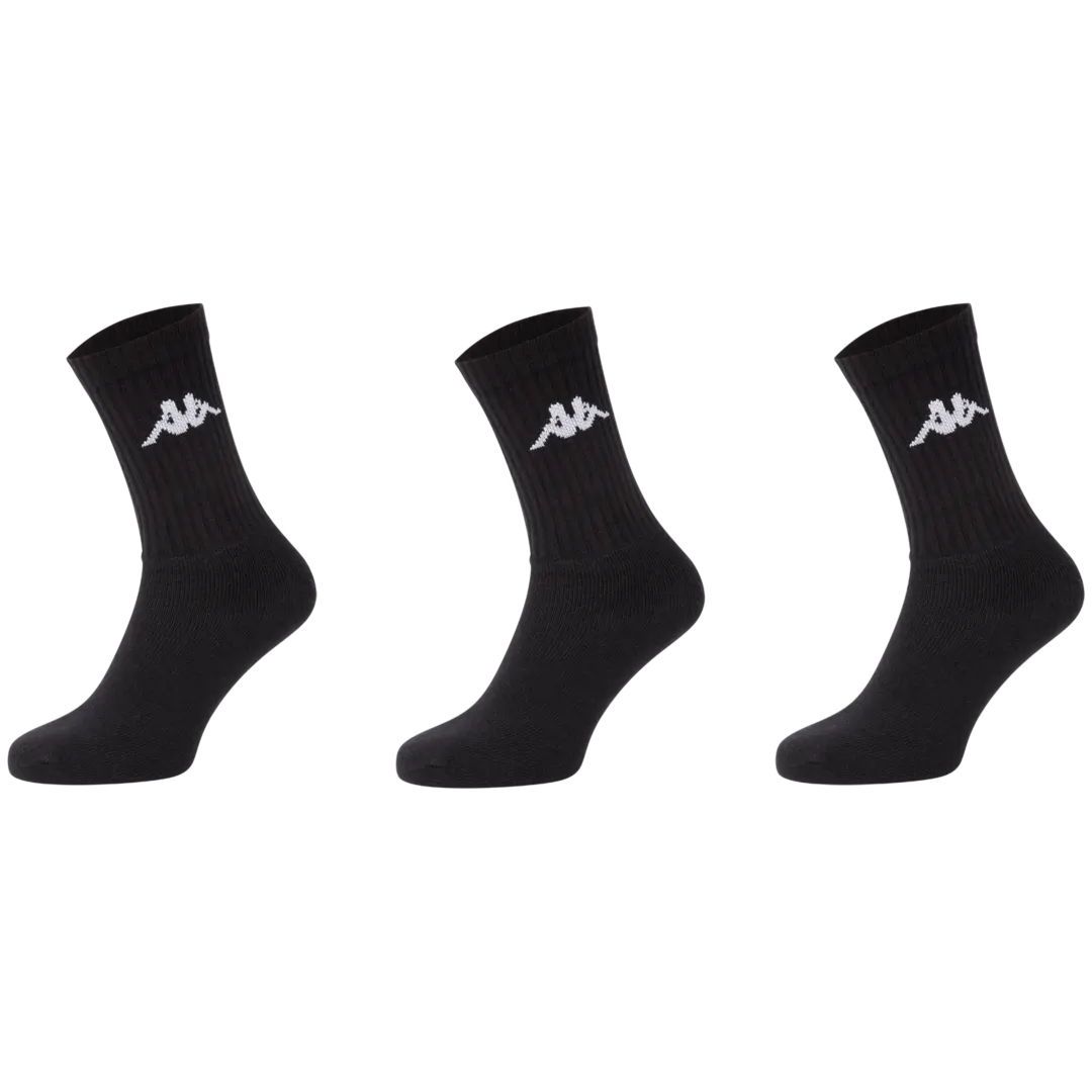 Kappa sportsokken Maten 39 - 46 | 3 paar | diverse kleuren