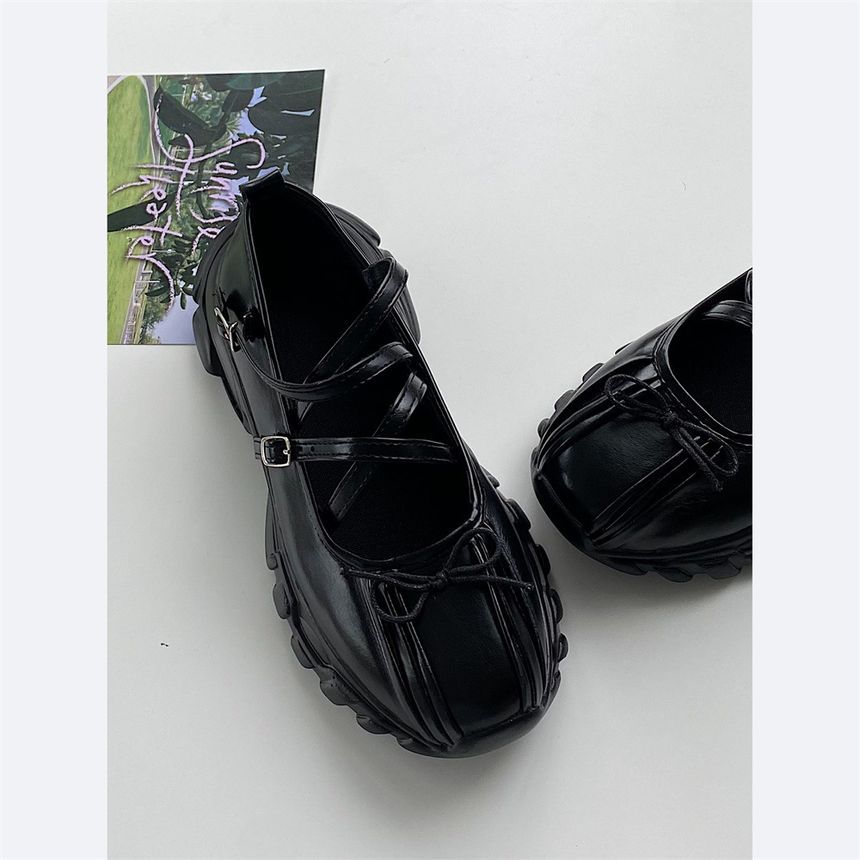 telijimi - Bow Mary Jane Sneakers