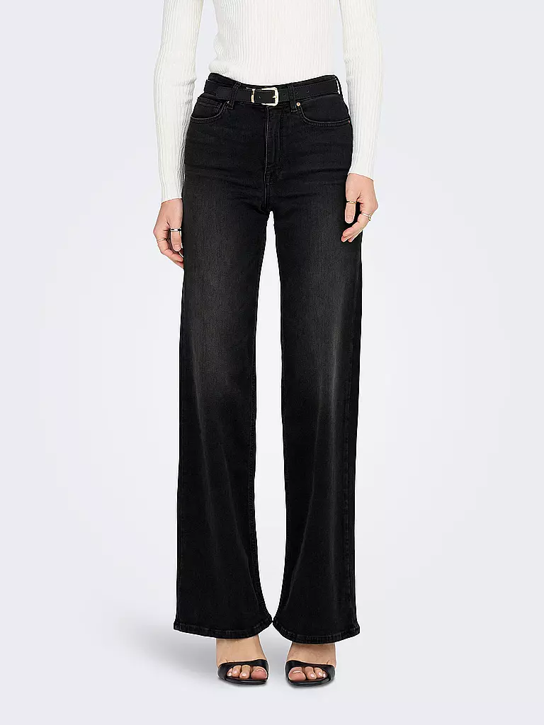 ONLY Jeans Wide Leg ONLMADISON schwarz