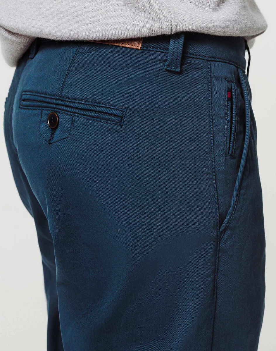 Chino fashion bleu denim