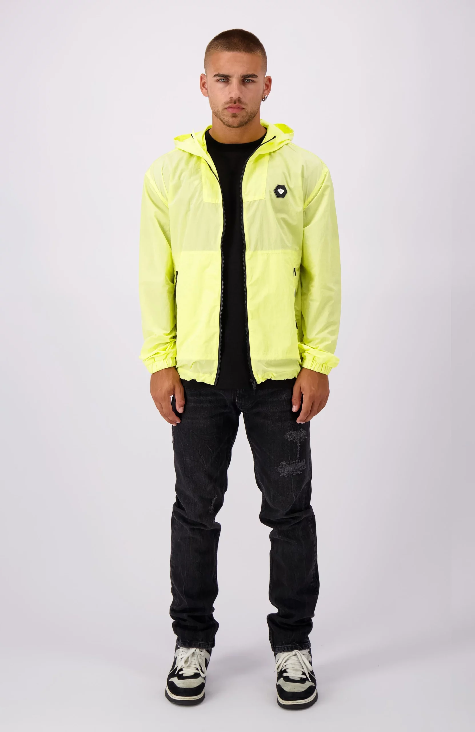 Black Bananas Initial Windbreaker Heren Geel