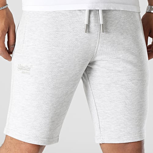 Short Jogging Vintage Logo Embroidery M7110381A Gris Chiné