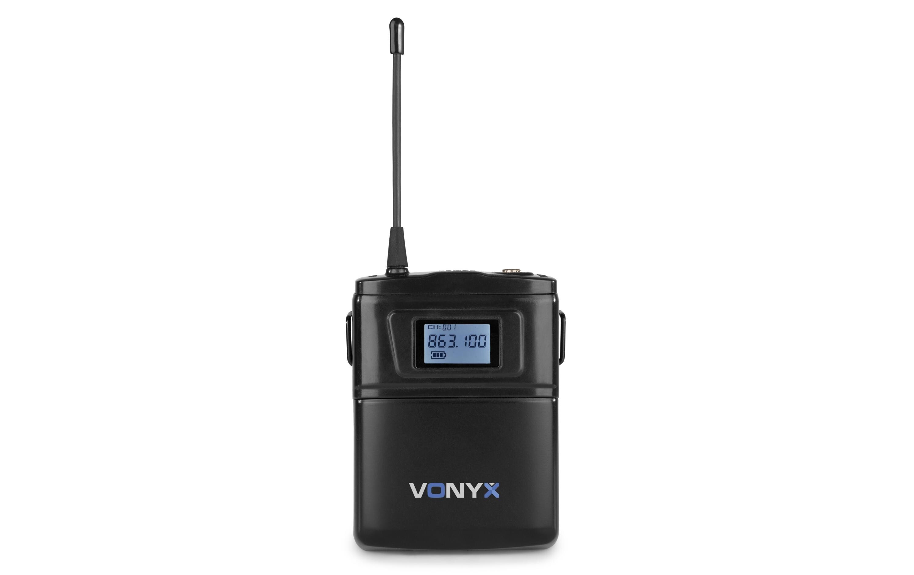 WM62B Set<br>Digitales Doppel UHF Funkmikrofon System