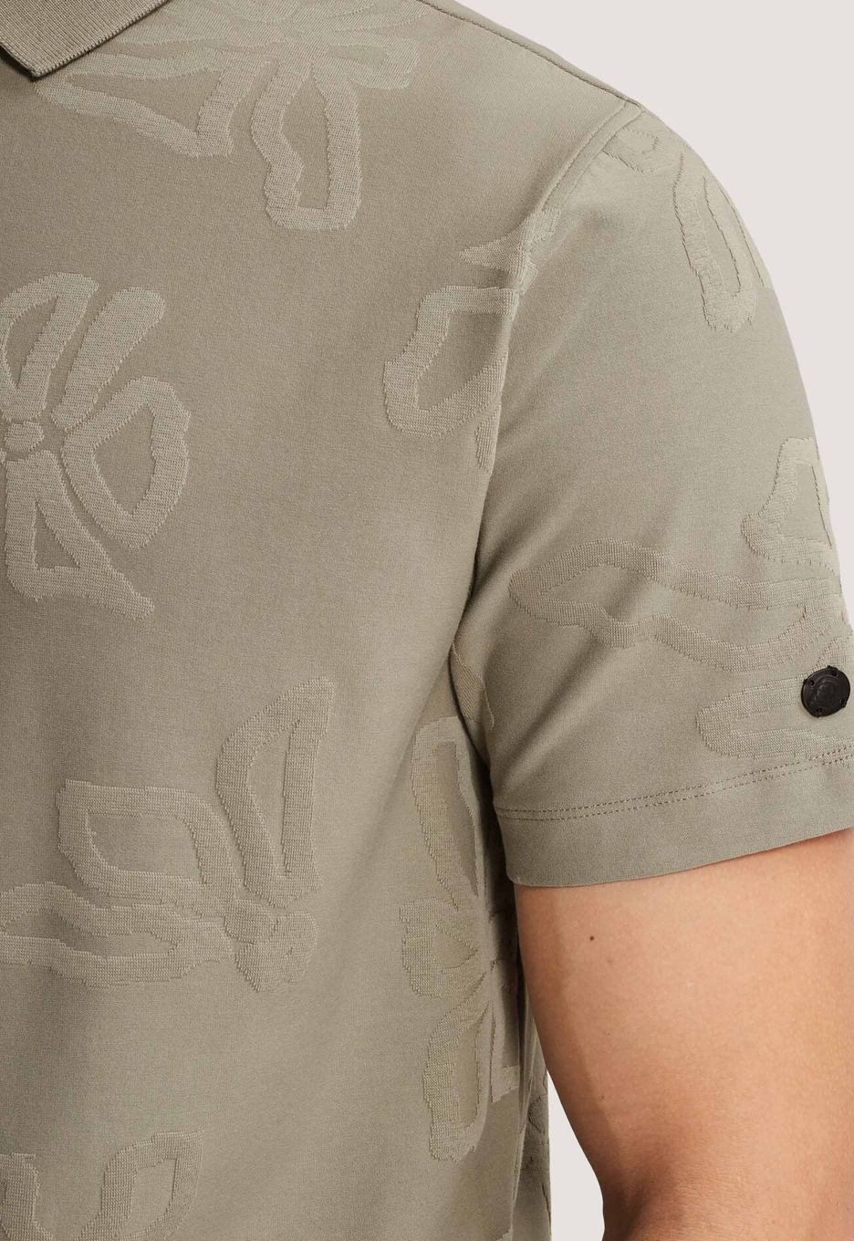 Cast Iron Regular Jacquard Polo
