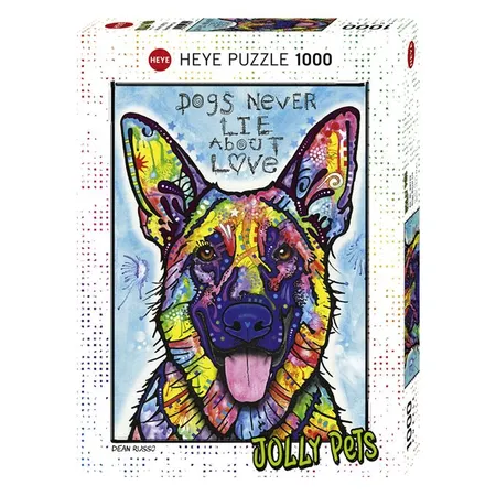 Heye Puzzle - Dogs Never Lie, 1000 Teile