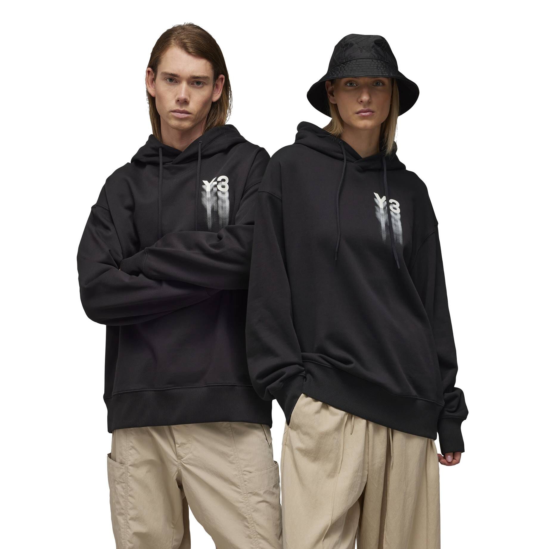 Y-3| Hoodie GRAPHIC aus Bio-Baumwolle