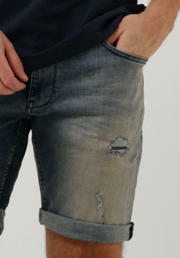 PUREWHITE donkergrijze purewhite korte broek w1074 the steve
