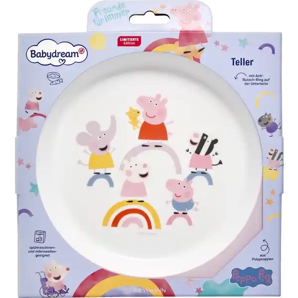 Teller Peppa Wutz Design