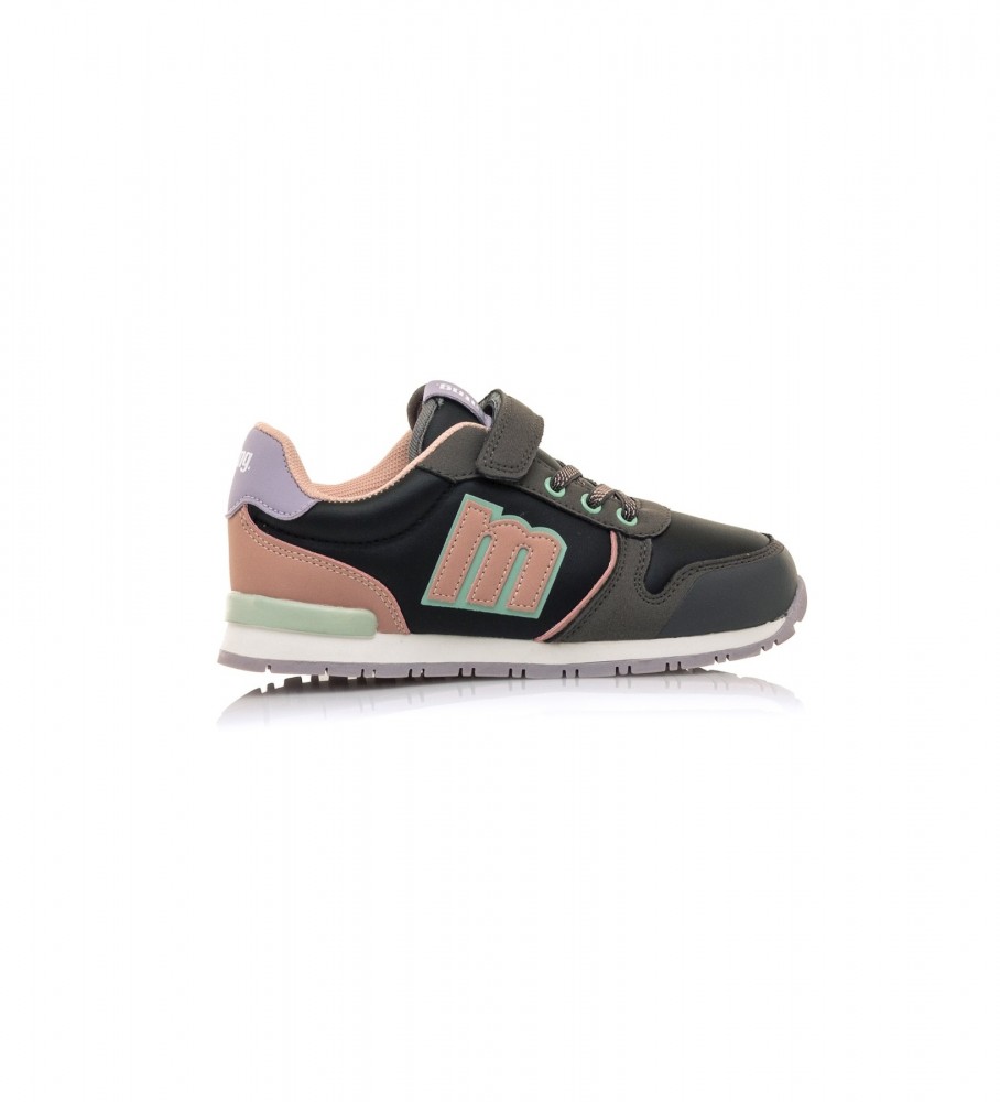 Tênis Mustang Kids Cinza Menta