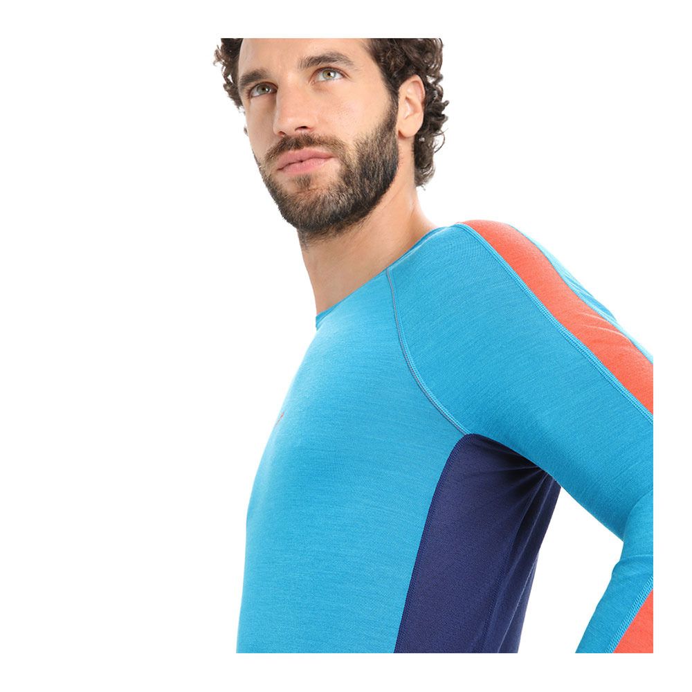 Icebreaker 125 ZONEKNIT - Sous-couche Homme geobl/rylnvy/cb