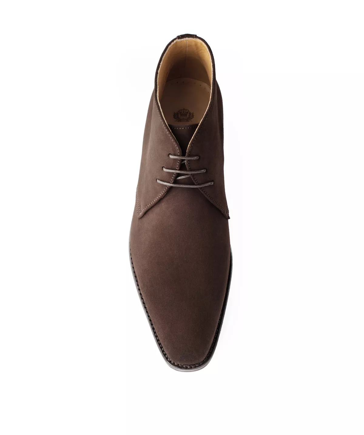 Bottines CHUKKA Veau Velours Marron (ancienne forme)