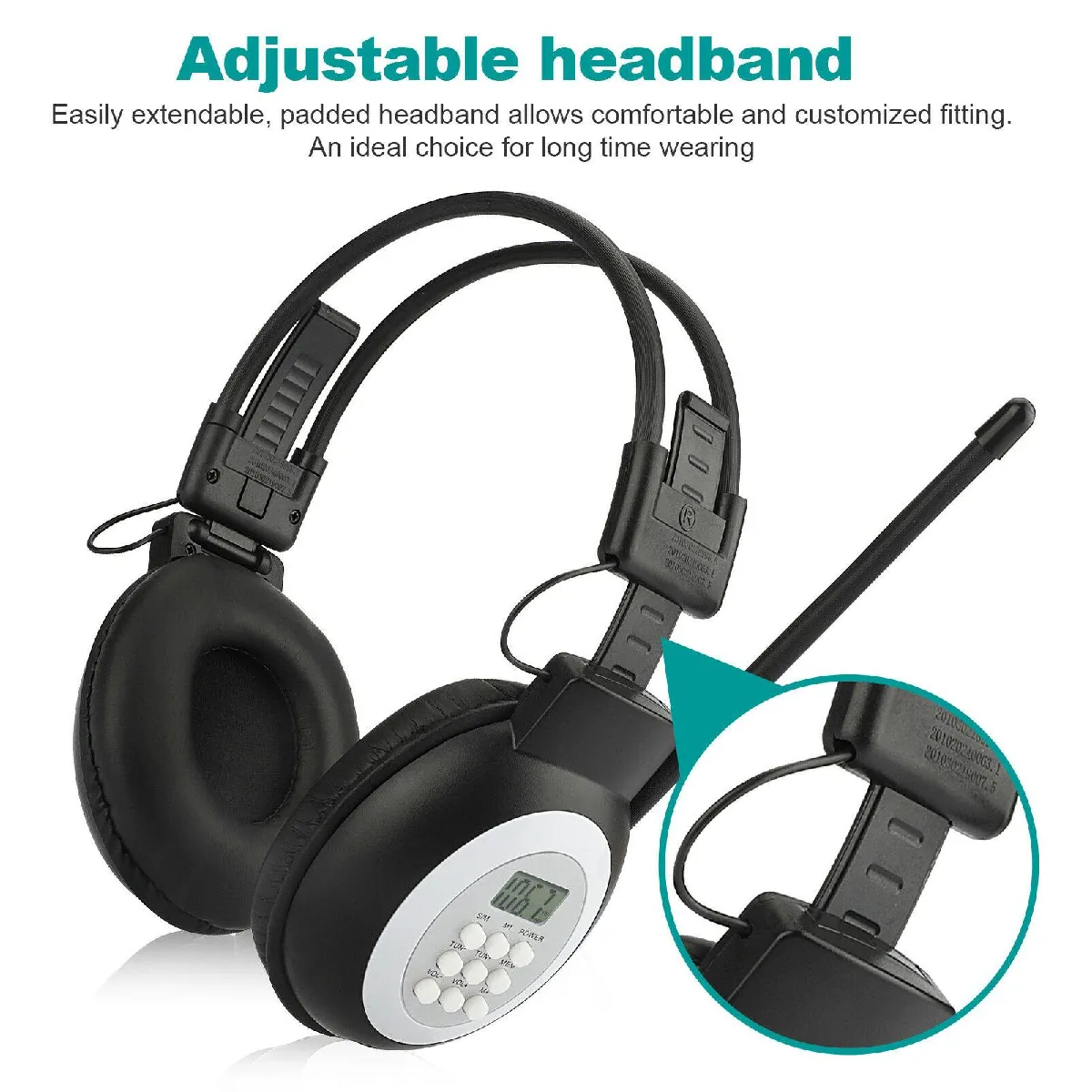 Casque FM Radio Portable