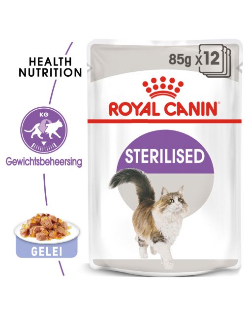 Royal Canin Sterilised In Jelly - Kattenvoer - 85 g
