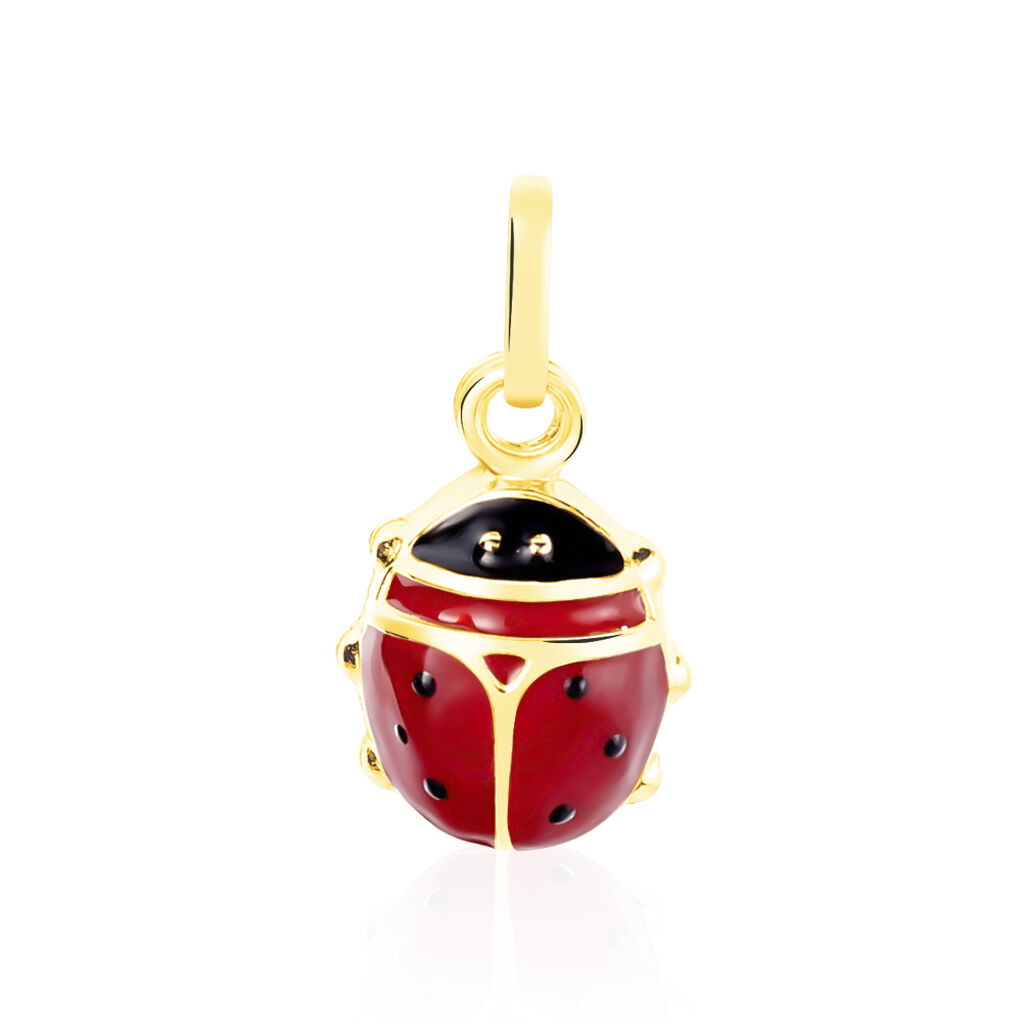Pendentif Fedelina Coccinelle Or Jaune
