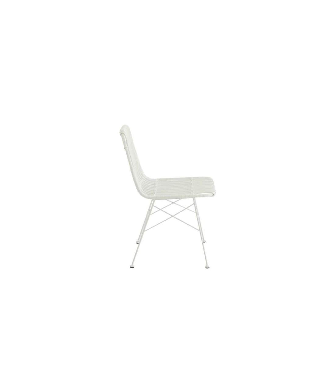 Paris Prix - Chaise De Jardin Design celeste 86cm Blanc