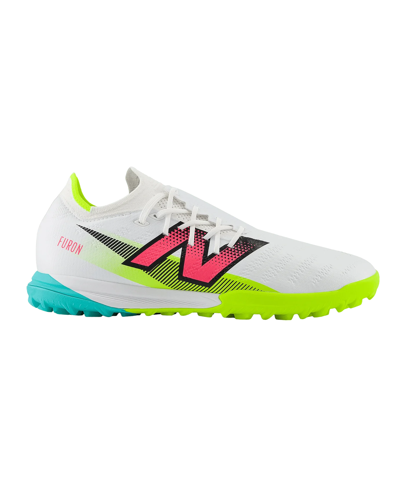 New Balance Furon Pro v7+ TF United in FuelCell Weiss FH75