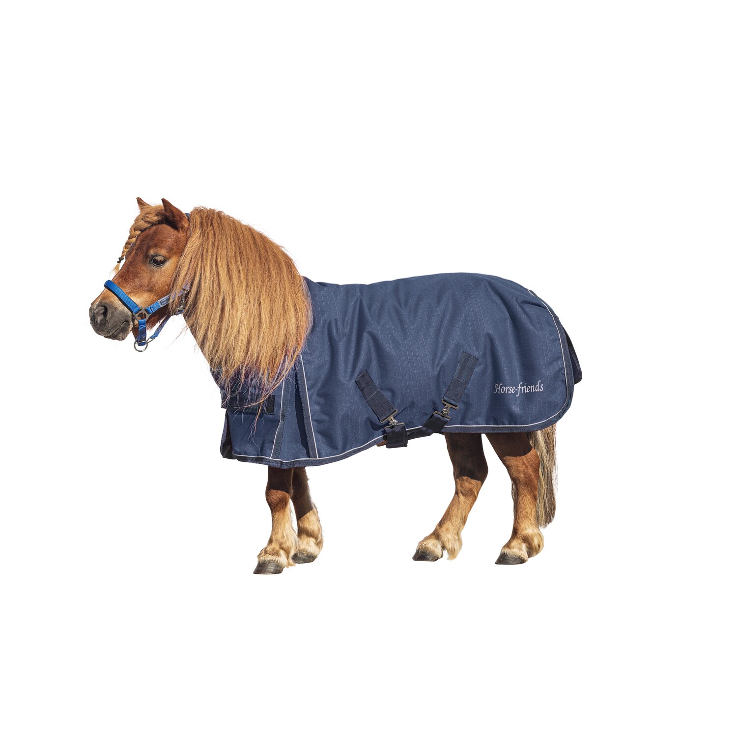 Horse-friends Outdoordecke - dunkelblau