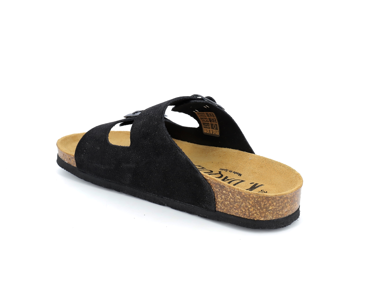 K. daques-ROSELLO Nubuck Velours Noir