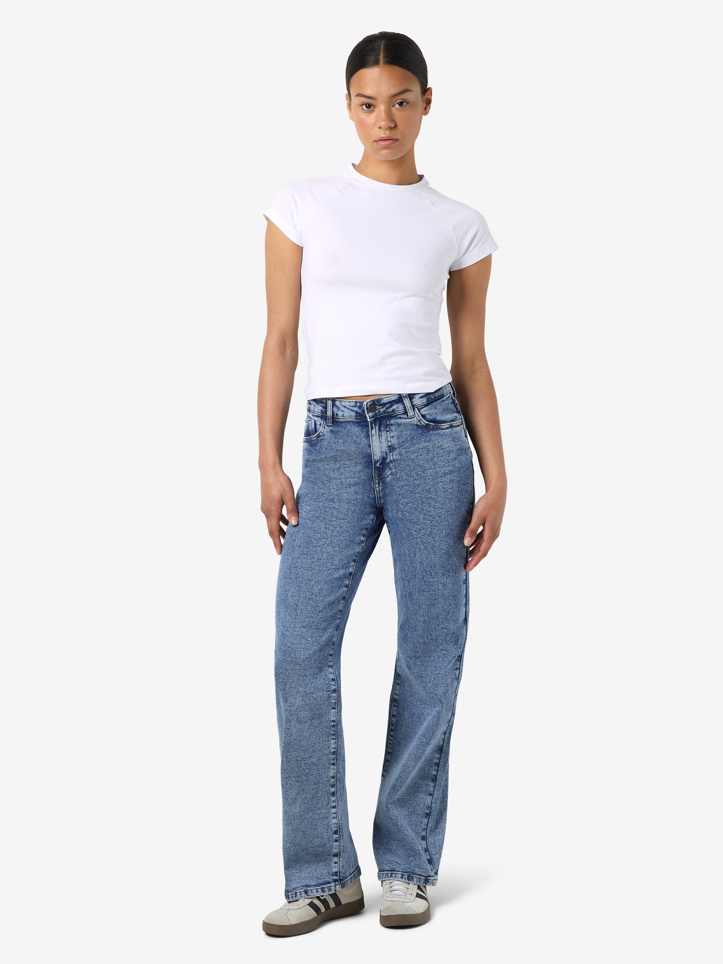 Noisy may Weite Jeans »NMYOLANDA NW WIDE JEANS AZ358MB FWD NOOS«