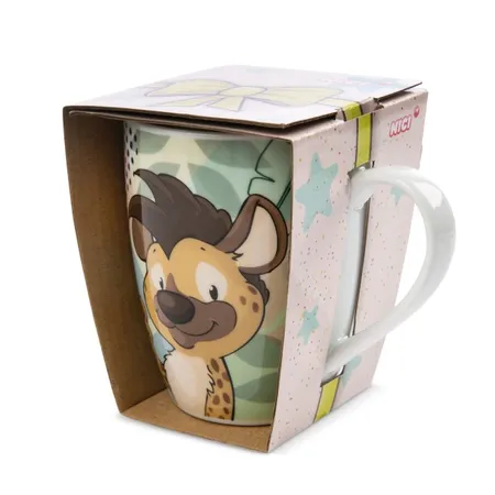 NICI Tasse Hyäne Helgi & Tenrek Terek, 310 ml