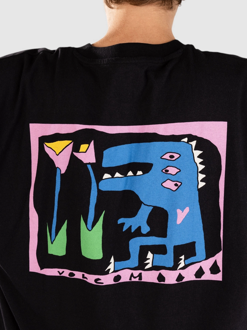 Volcom Arthur Dino T-Shirt black