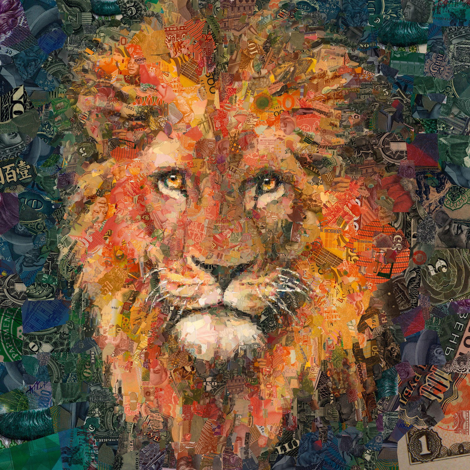Lion by Charis Tsevis - Limited Edition. Edition of: 150. Signed.