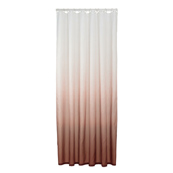 Sealskin douchegordijn blend 180x200cm d.roze/wit
