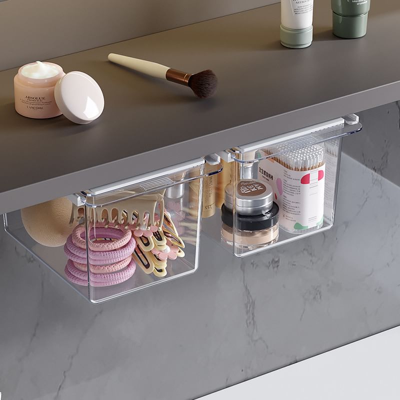 Cutie Pie - Transparante plastic bureau-make-up organizer (verschillende ontwerpen)
