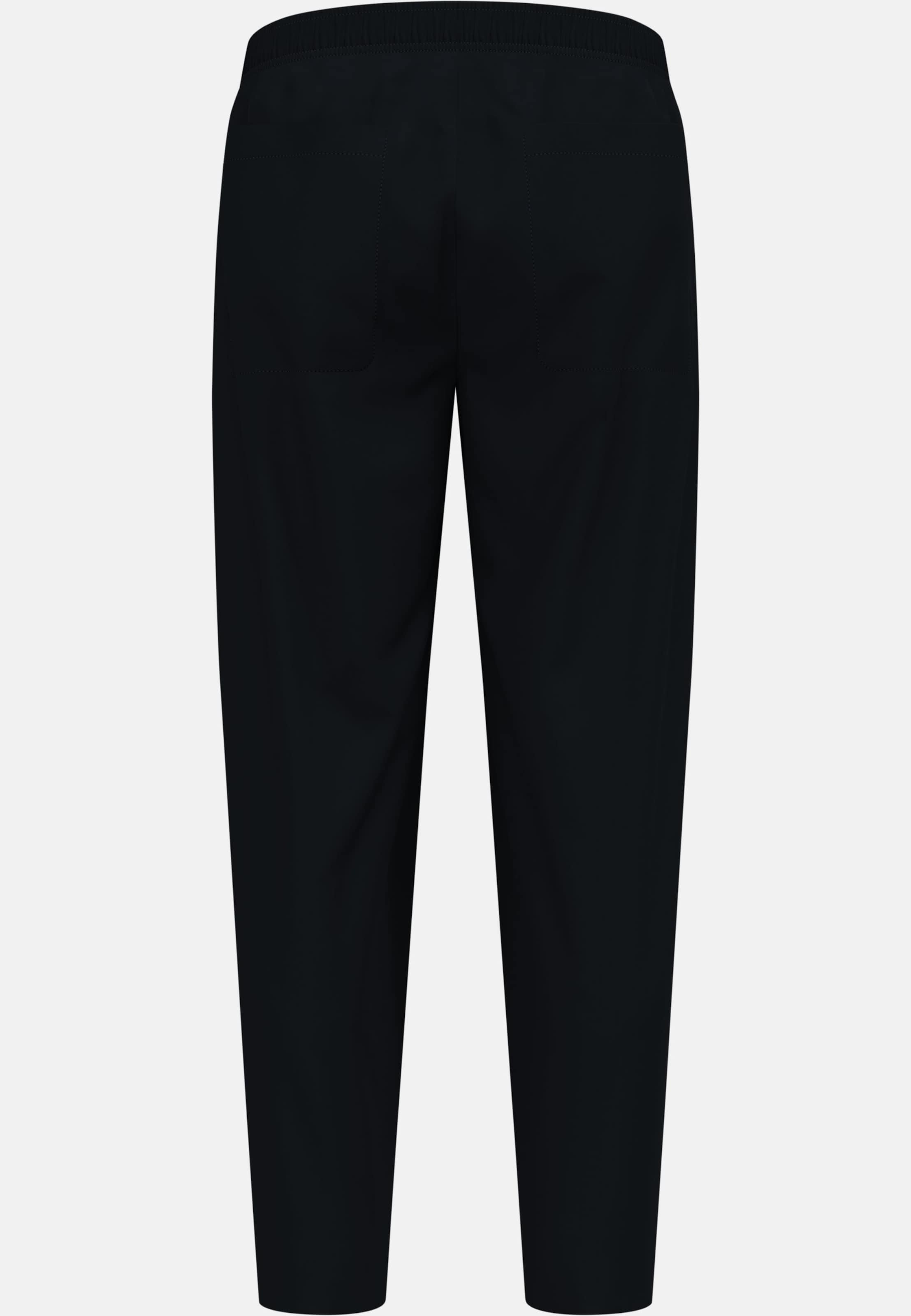 Ultraleichte Ascent 7/8-Ripstop-Hose mit schmal zulaufendem Bein in black