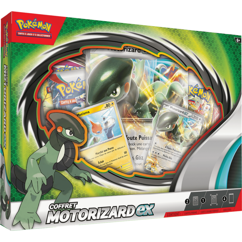 Pokémon : Coffret ex Mai 2023 Motorizard Ex