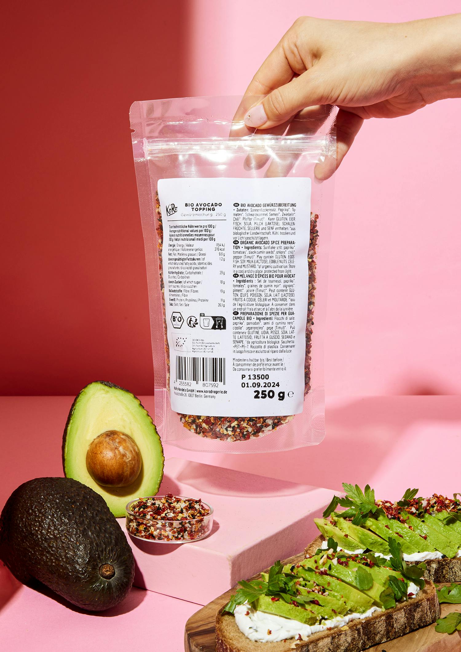 Bio Avocado Topping 250 g