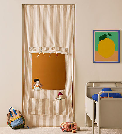 Kids Concept Kiosk-D?r - Stripe Beige