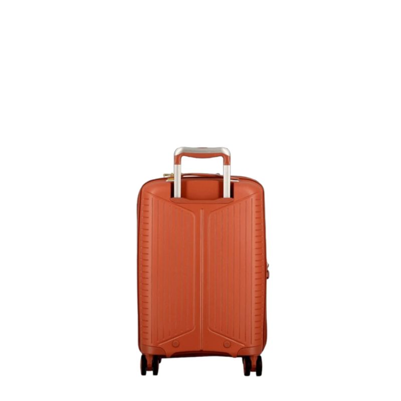 Valise cabine rigide extensible Évaé 55 cm Terracotta