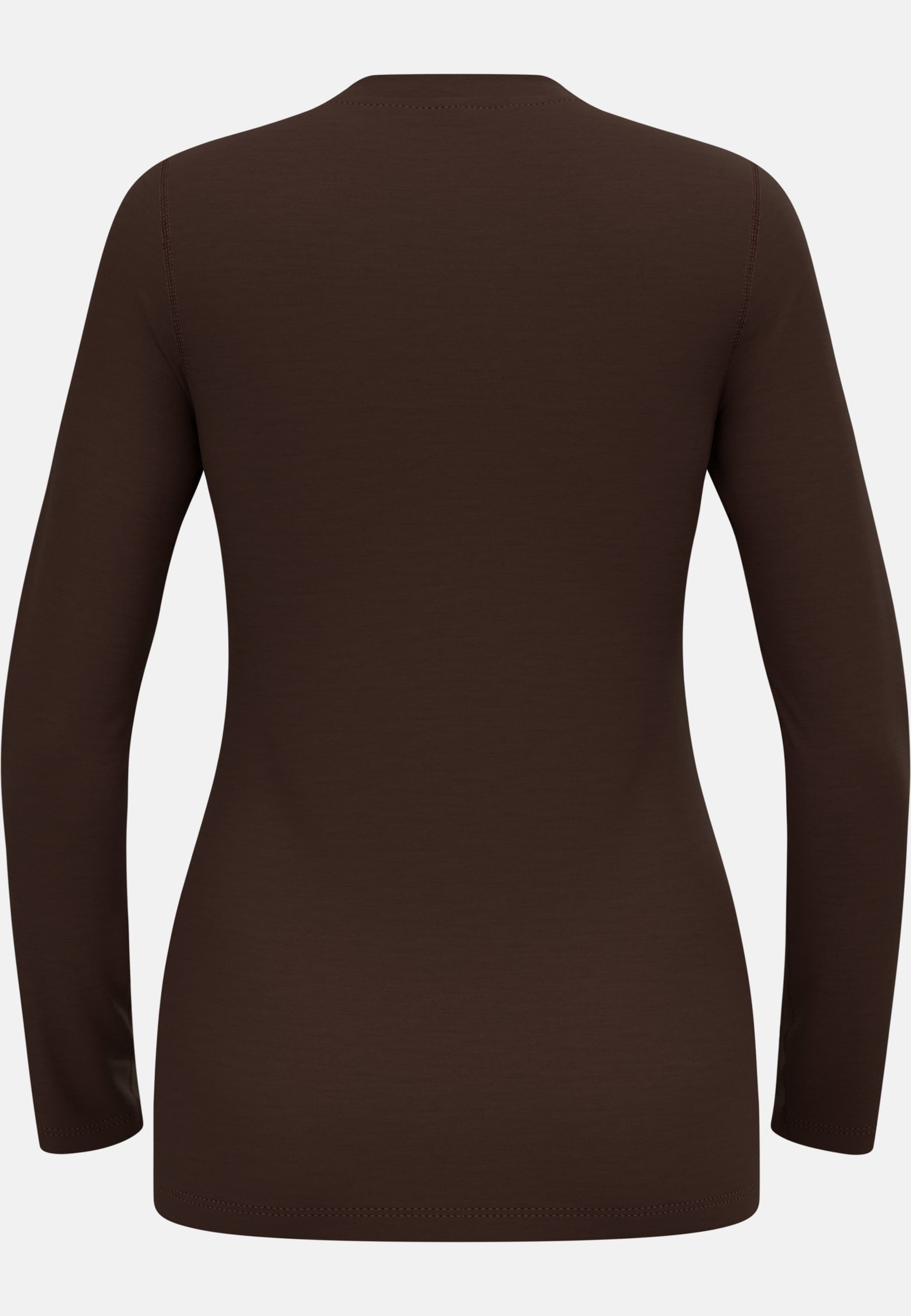Natural Merino 160 Base Layer Langarmshirt in fudge