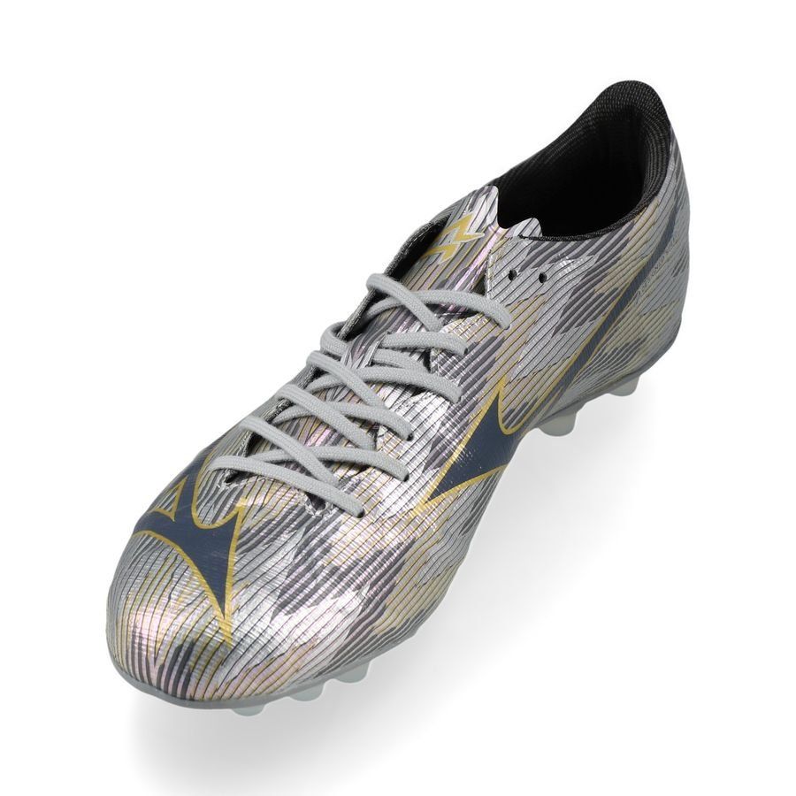 Mizuno Alpha II Elite AG Platinum Silver - Argent/Doré